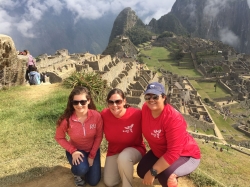 Anthropology Majors visit Machu Picchu, an ancient  Inca citadel in Peru