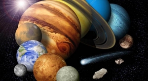 solar system montage by NASA