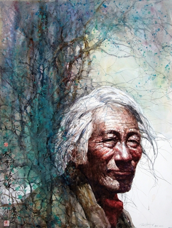 Painting by Z.L. Feng