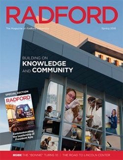 The Magazine of Radford University Spring 2016