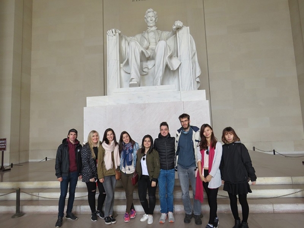 Radford University international students tour Washington, D.C.