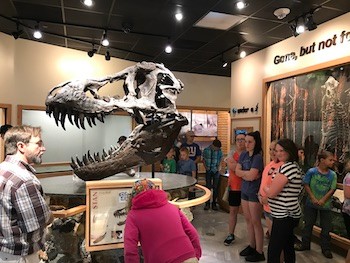 Check Elementary students visit the Museum of the Earth Sciences at Radford University