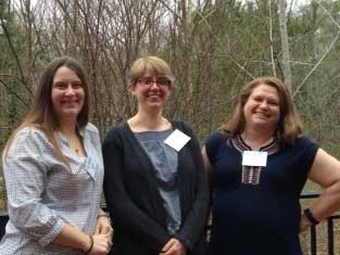 RU DNP students who won VCNP student research awards. 
