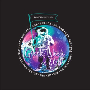 Greek Week 2017 is themed "Galaxy/Outer Space."