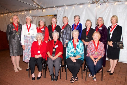The Class of 1967 at their Golden Reunion.