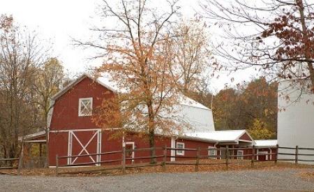Photograph of the Selu Barn and Observatory